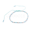 Adjustable Nylon Thread Braided Beads Bracelets BJEW-JB04377-2