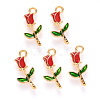 Alloy Enamel Pendants ENAM-S121-048-2