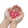 Eco-Friendly Transparent Acrylic Beads TACR-YW0001-01E-4