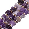 Natural Amethyst Beads Strands G-N371-10A-04-2