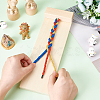 Wooden Hair Braided Training Aids AJEW-WH0258-207-3