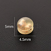 316 Surgical Stainless Steel Ear Nuts X-KY-H004-01RG-3