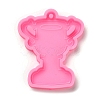 Graduation Season Theme Silicone Keychain Pendant Molds AJEW-M221-04B-2