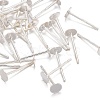 925 Sterling Silver Stud Earring Findings X-STER-T002-200S-4