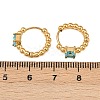 304 Stainless Steel Square Hoop Earrings EJEW-I320-28G-6