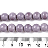 Opaque Solid Color Glass Beads Strands GLAA-T032-P10mm-15-2
