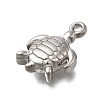304 Stainless Steel Pendants STAS-C119-24F-P-2