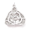 Eco-Friendly Brass Micro Pave Cubic Zirconia Pendants KK-K2685-12P-3