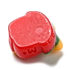 Christmas Opaque Resin Cabochons RESI-K027-21C-2
