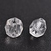 Faceted Transparent Glass Round Beads GLAA-L004-A03-1