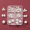 4 Styles Natural Cultured Freshwater Pearl Beads SHEL-FS0001-04-1