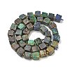 Natural Azurite Beads Strands G-G053-B20-01-3