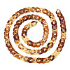 Acrylic Curb Chains SACR-P065-R08-3