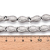 Electroplate Glass Beads Strands EGLA-T025-03H-4