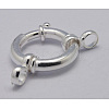 925 Sterling Silver Large Spring Rings Clasps X-STER-A007-13B-2