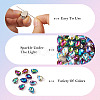 100Pcs 10 Colors Sew on Rhinestone DIY-CW0001-38-6