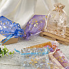 100Pcs 10 Colors Organza Drawstring Jewelry Pouches OP-TA0001-02-7