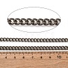 Titanium Curb Chains CHS-A021-01B-3