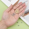 316 Surgical Stainless Steel Crystal Rhinestone Spacer Beads X-STAS-N032-06P-4