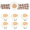 Plastic & Zinc Alloy Napkin Rings AJEW-WH0041-22P-1