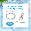 2Pcs Alloy Cuff Open Rings for Women RJEW-LP0005-18-2
