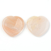 Natural Pink Aventurine Thumb Worry Stone G-N0325-01K-2