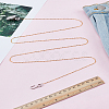 Brass Chain Zipper Helpers HJEW-LP00028-1