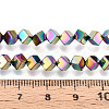 Electroplated Synthetic Non-magnetic Hematite Beads Strands G-T139-62F-4