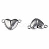Non-Tarnish 304 Stainless Steel Magnetic Clasps X-STAS-N087-55-55P-3
