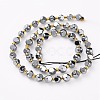 Terahertz Stone Beads Strands G-A030-B18-6mm-B-2
