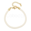 4.5MM Round Nylon Milan Cord Bracelet Making BJEW-I245-01G-30-1