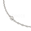 304 Stainless Steel Satellite Chains Bracelet for Women BJEW-E111-08P-A-3