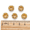 Alloy Rhinestone European Beads CPDL-H997-3-4