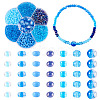7 Styles Glass Seed Beads SEED-TA0001-41B-1