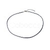 Cowhide Leather Choker Necklaces X-NJEW-JN03598-01-5