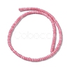 Ombre Effect Dyed Glass Beads Strands GLAA-C043-01G-3