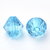 Transparent Acrylic Beads TACR-S146-10mm-M-3