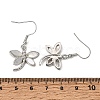 Rack Plating Brass Dangle Earrings for Women KK-CBA69D1-01P-02-5