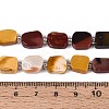 Natural Mookaite Beads Strands G-T138-26A-02-5