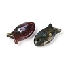 Natural Indian Agate Pendants G-N342-106E-2