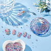 180G 6 Colors Transparent Glass Beads GLAA-PH0003-06-5