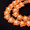 Transparent Glass Beads Strands LAMP-K037-07F-3