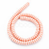 Handmade Polymer Clay Beads Strands CLAY-N008-33-3