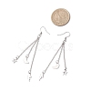 304 Stainless Steel Dangle Earrings EJEW-JE06576-4