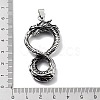 Tibetan Style Alloy Pendants TIBE-L012-039AS-07-3