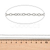 Non-Tarnish 304 Stainless Steel Cable Chain Necklaces NJEW-M176-14-A-2