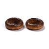Donut Wooden Linking Rings WOOD-Q014-12mm-07-LF-2