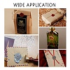 DIY Letter Scrapbook Brass Wax Seal Stamps and Wood Handle AJEW-P068-B04-7