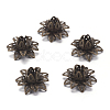 Brass Bead Caps KK-J123-AB-1