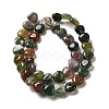 Natural Indian Agate Bead Strands G-R190-11-4